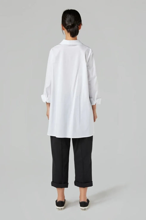 Camicia con trama frontale Giulia